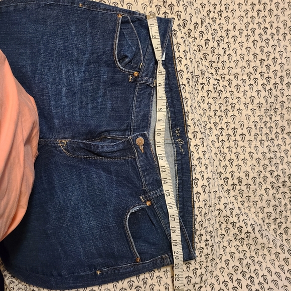 Old Navy The Flirt size 18 Boot Cut Mid Rise Dark Rinse - Picture 3 of 8